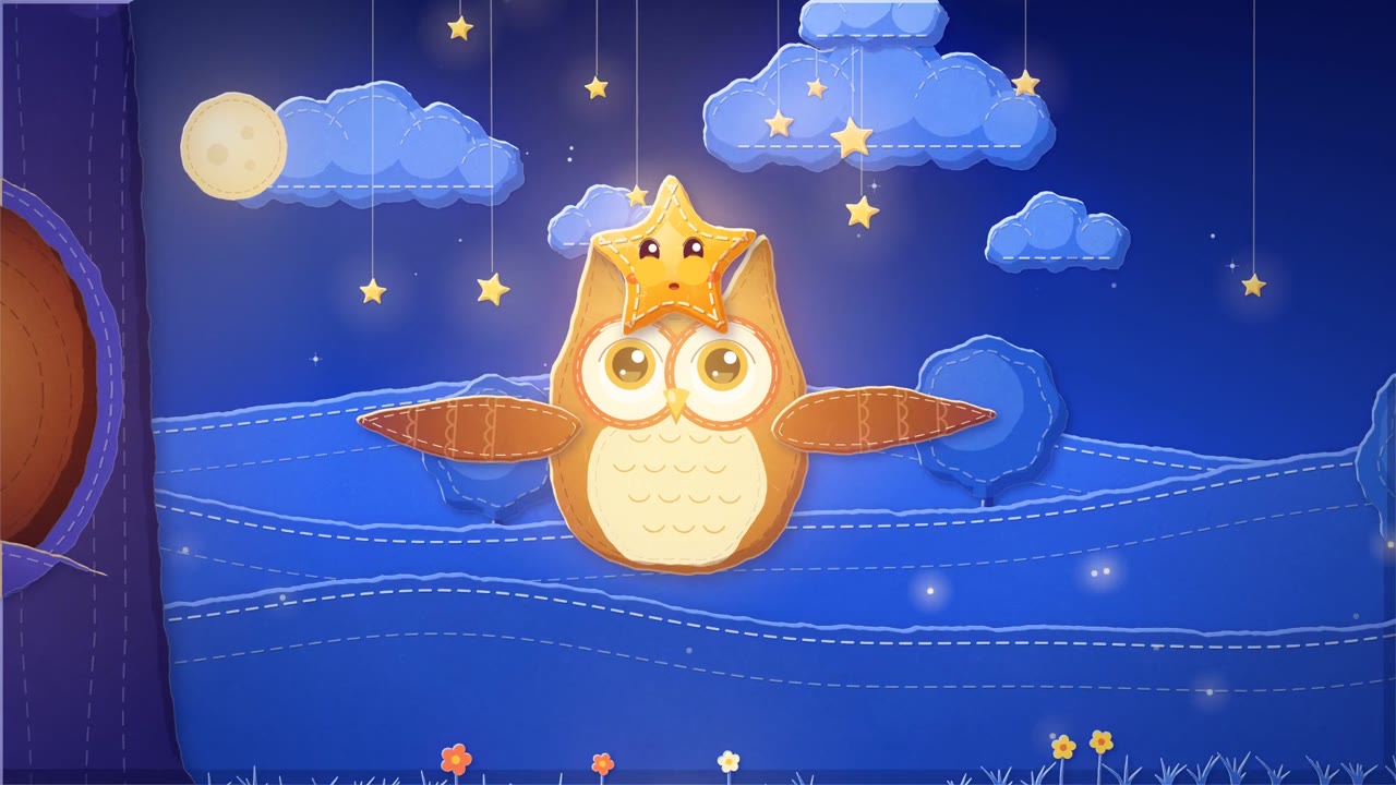 Owl flying Dot the star home, from the first story
